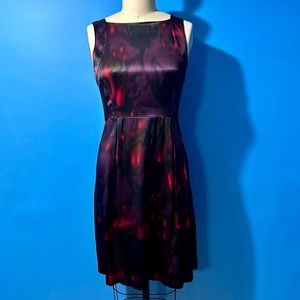 Theory silk print dress